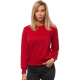 Women's burgundy jumper Kober