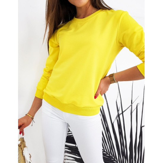 Womens yellow jumper Spring BY0431 - Jumpers Womens yellow jumper Spring BY0431