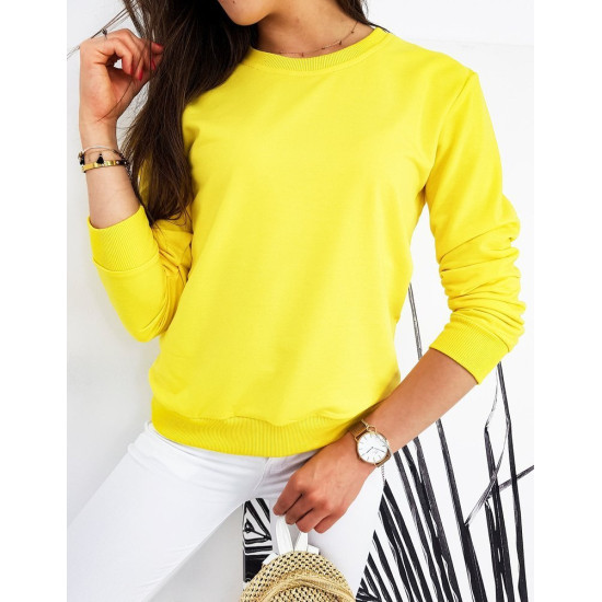 Womens yellow jumper Spring BY0431 - Jumpers Womens yellow jumper Spring BY0431