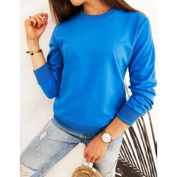 Moteriškas šviesiai mėlynas džemperis Spring