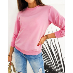 Moteriškas ryškus rožinis džemperis Spring