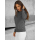 Womens dark grey turtleneck thin Kober JS/W01 - Jumpers Womens dark grey turtleneck thin Kober JS/W01