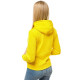 Yellow ladies hooded jumper Molin JS/W02 - Jumpers Yellow ladies hooded jumper Molin JS/W02