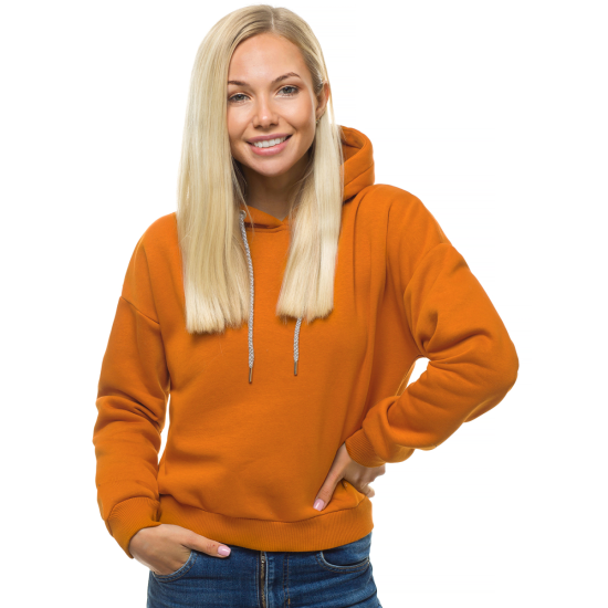 Oranžinis moteriškas džemperis Rema O/12102 - Džemperiai Oranžinis moteriškas džemperis Rema O/12102
