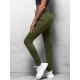 Womens Khaki Casual Pants Flor JS/CK01 - Jeans and Trousers Womens Khaki Casual Pants Flor JS/CK01