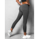 Womens dark gray leggings Toma JS/1001 - Jeans and Trousers Womens dark gray leggings Toma JS/1001