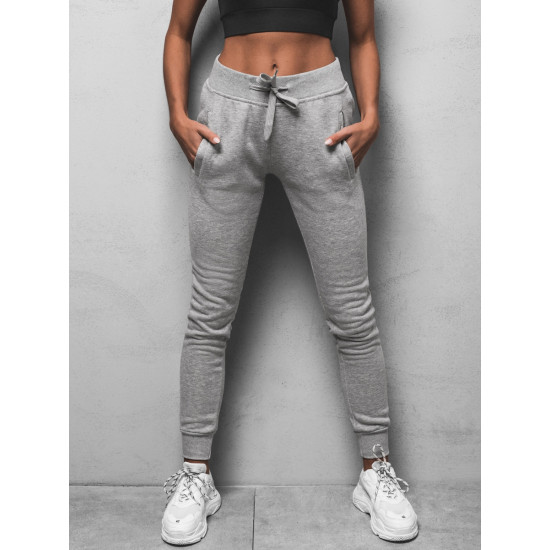 Womens gray leisure pants Flor JS/CK01 - Jeans and Trousers Womens gray leisure pants Flor JS/CK01