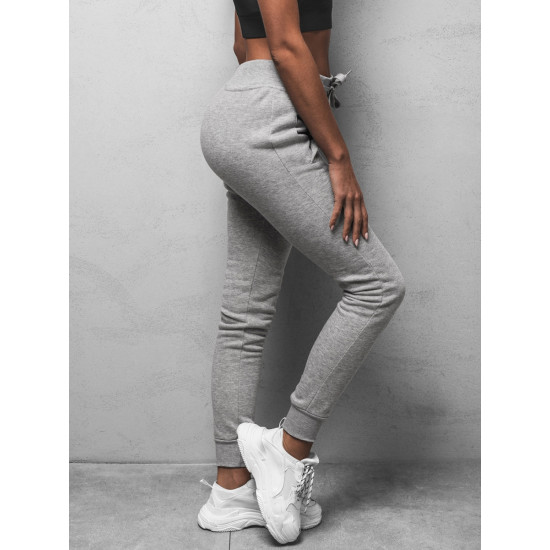 Womens gray leisure pants Flor JS/CK01 - Jeans and Trousers Womens gray leisure pants Flor JS/CK01
