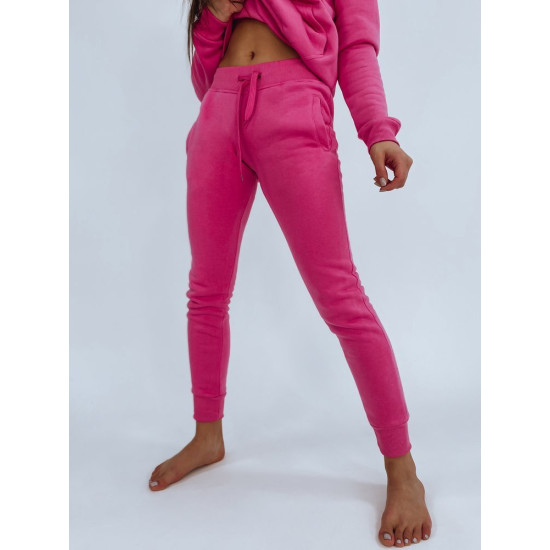 Womens pink leisure pants Flor JS/CK01 - Jeans and Trousers Womens pink leisure pants Flor JS/CK01