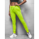 Womens Green/Neon Casual Pants Flor JS/CK01 - Jeans and Trousers Womens Green/Neon Casual Pants Flor JS/CK01