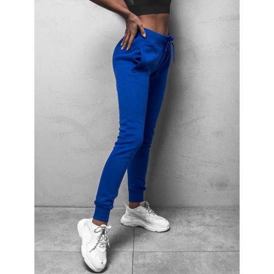Womens blue leisure pants Flor JS/CK01 - Jeans and Trousers Womens blue leisure pants Flor JS/CK01