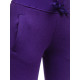 Womens purple leisure pants Flor JS/CK01 - Jeans and Trousers Womens purple leisure pants Flor JS/CK01