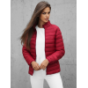Bordo spalvos moteriška pavasarinė striukė Doli