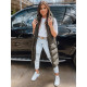 Green women's hooded vest Luves TY3032 - For women Green women's hooded vest Luves TY3032