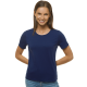 Moteriški tamsiai mėlynos spalvos marškinėliai Dian
