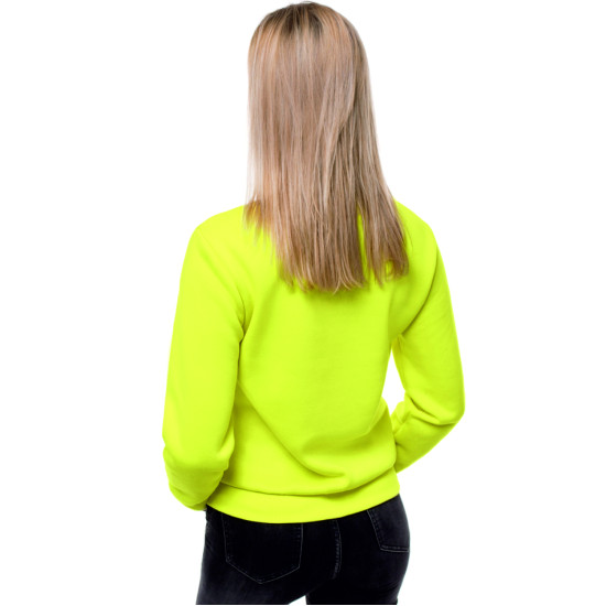 Womens yellow jumper Love JS/W01 - Notes for women Womens yellow jumper Love JS/W01