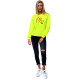 Womens yellow jumper Love JS/W01 - Notes for women Womens yellow jumper Love JS/W01
