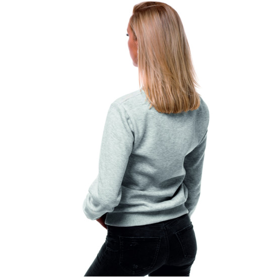 Womens grey jumper Love JS/W01 - Notes for women Womens grey jumper Love JS/W01