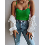 Promotion Green women's t-shirt Kayla