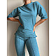 Light blue womens sports set Clara PK2113 Premium