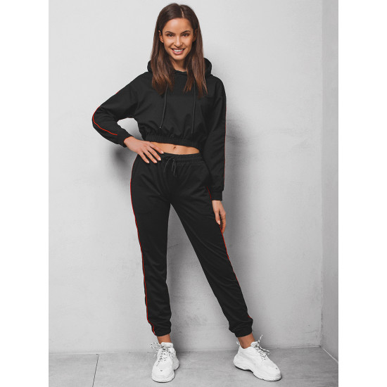 Juodas moteriškas komplektas Karina O/HW251213B - Moterims Juodas moteriškas komplektas Karina O/HW251213B