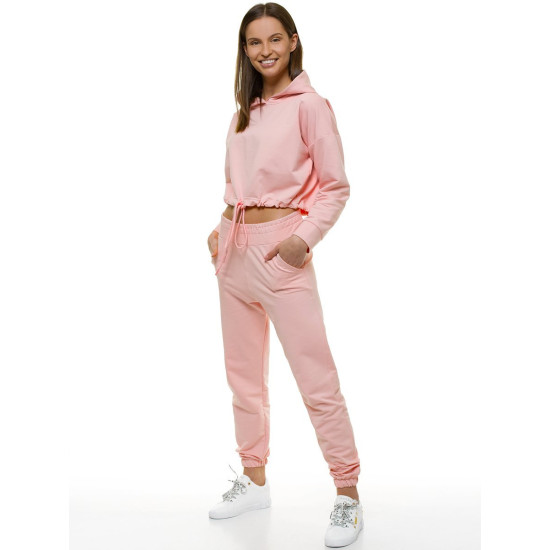 Šviesiai rožinis moteriškas sportinis komplektas Evelin O/12108