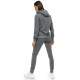 Slim gray womens set with hood Tėja 58 - For women Slim gray womens set with hood Tėja 58