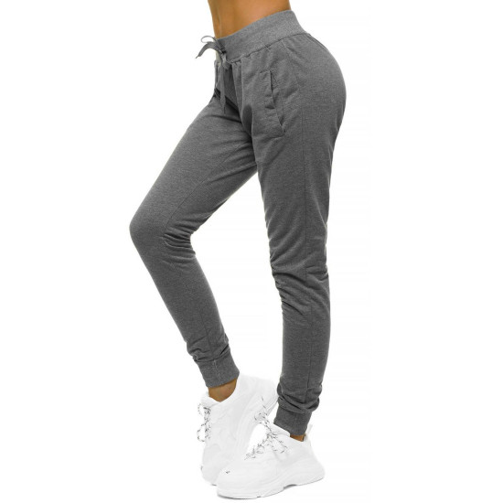 Slim gray womens set with hood Tėja 58 - For women Slim gray womens set with hood Tėja 58