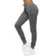 Slim gray womens set with hood Tėja 58 - For women Slim gray womens set with hood Tėja 58