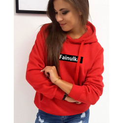 Sieviešu sarkans džemperis Fainulka