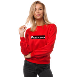 Moteriškas raudonos spalvos džemperis Pamaiva