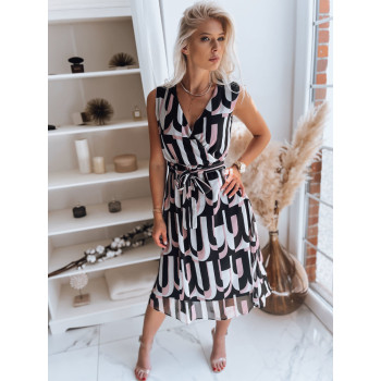 Pink - black women's dress Ulala