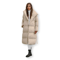 Moteriškas rusvas paltas Korper