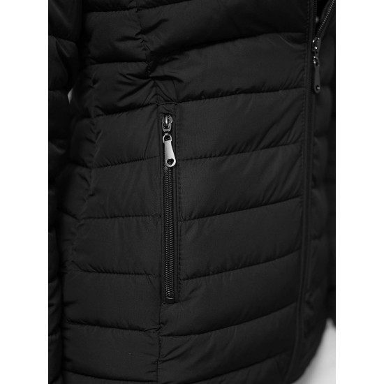Juoda striukė Titer JS/16M9109/392 - Moterims Juoda striukė Titer JS/16M9109/392