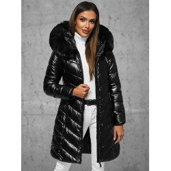 Juoda Žieminė moteriša striukė Marisa