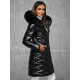 Juodos spalvos žieminė moteriška striukė Marisa JS/16M9100/392Z