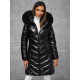 Juodos spalvos žieminė moteriška striukė Marisa JS/16M9100/392Z