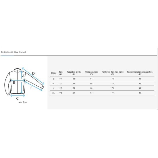 Moteriška rusva dygsniuota striukė Favi Moteriškos striukės