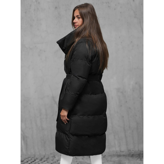 Moteriškas juodas paltas Korper JS/M737/392