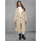 Beige coat Orbet JS/11Z8100 - For women Beige coat Orbet JS/11Z8100