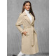 Beige coat Orbet JS/11Z8100 - For women Beige coat Orbet JS/11Z8100