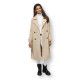 Beige coat Orbet JS/11Z8100 - For women Beige coat Orbet JS/11Z8100