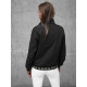 Juoda striukė Sanar JS/5M3161/392 - Moterims Juoda striukė Sanar JS/5M3161/392