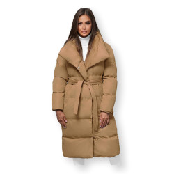 Moteriškas rudas paltas Korper