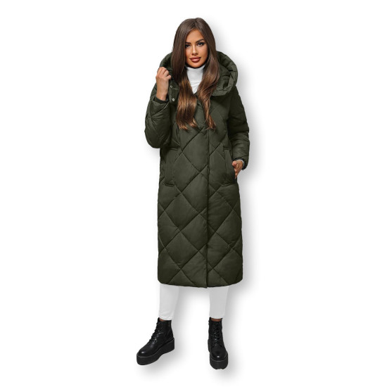 Moteriška dygsniuota žieminė striukė Coco JS/5M3173/136 - Moterims Moteriška dygsniuota žieminė striukė Coco JS/5M3173/136