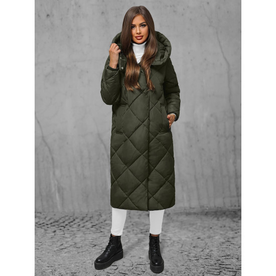 Moteriška dygsniuota žieminė striukė Coco JS/5M3173/136 - Moterims Moteriška dygsniuota žieminė striukė Coco JS/5M3173/136
