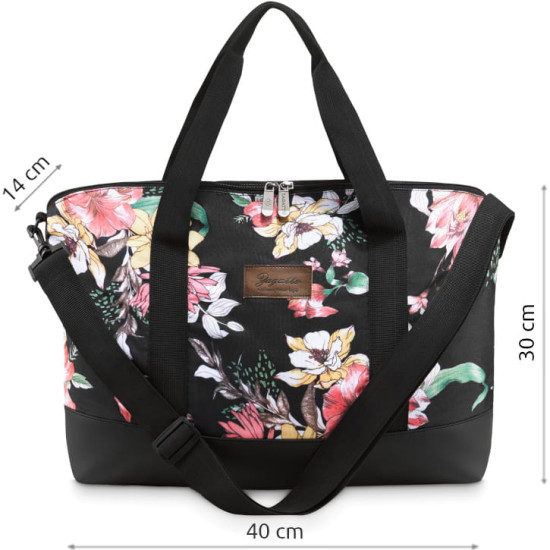 Travel Bag Floral Lotus ZG821 - Accessories for women Travel Bag Floral Lotus ZG821