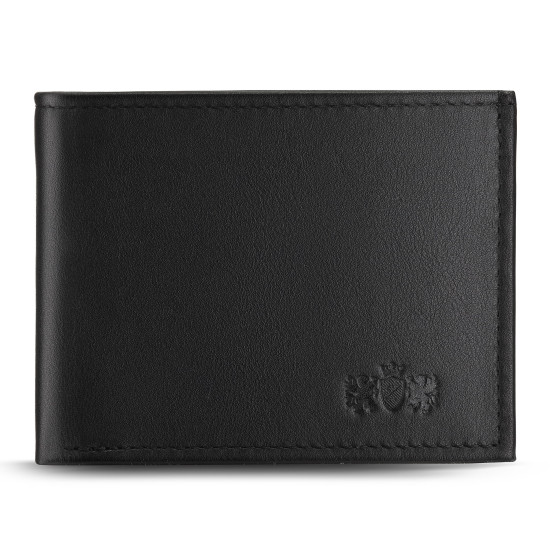 Damian genuine leather mens wallet (black) N054-W - Accessories for men Damian genuine leather mens wallet (black) N054-W Premium