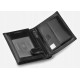 Mens genuine leather wallet Kimer (black) ZG-001-BAR-2 - Accessories for men Mens genuine leather wallet Kimer (black) ZG-001-BAR-2