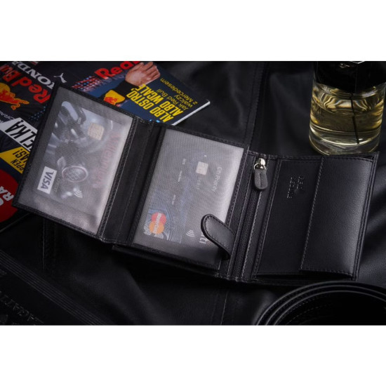 Mens genuine leather wallet Titer ZG-N4-F15 - Accessories for men Mens genuine leather wallet Titer ZG-N4-F15 Premium